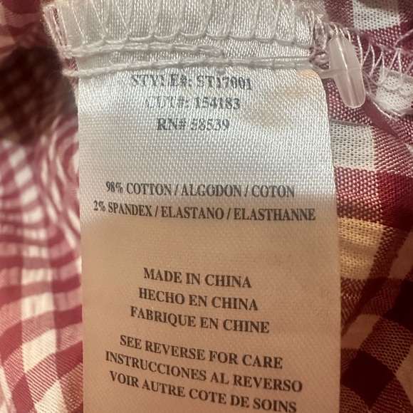 Kut from the Kloth Feena Textured Button Down Womens Shirt Size Medium NWOT - Picture 6 of 12